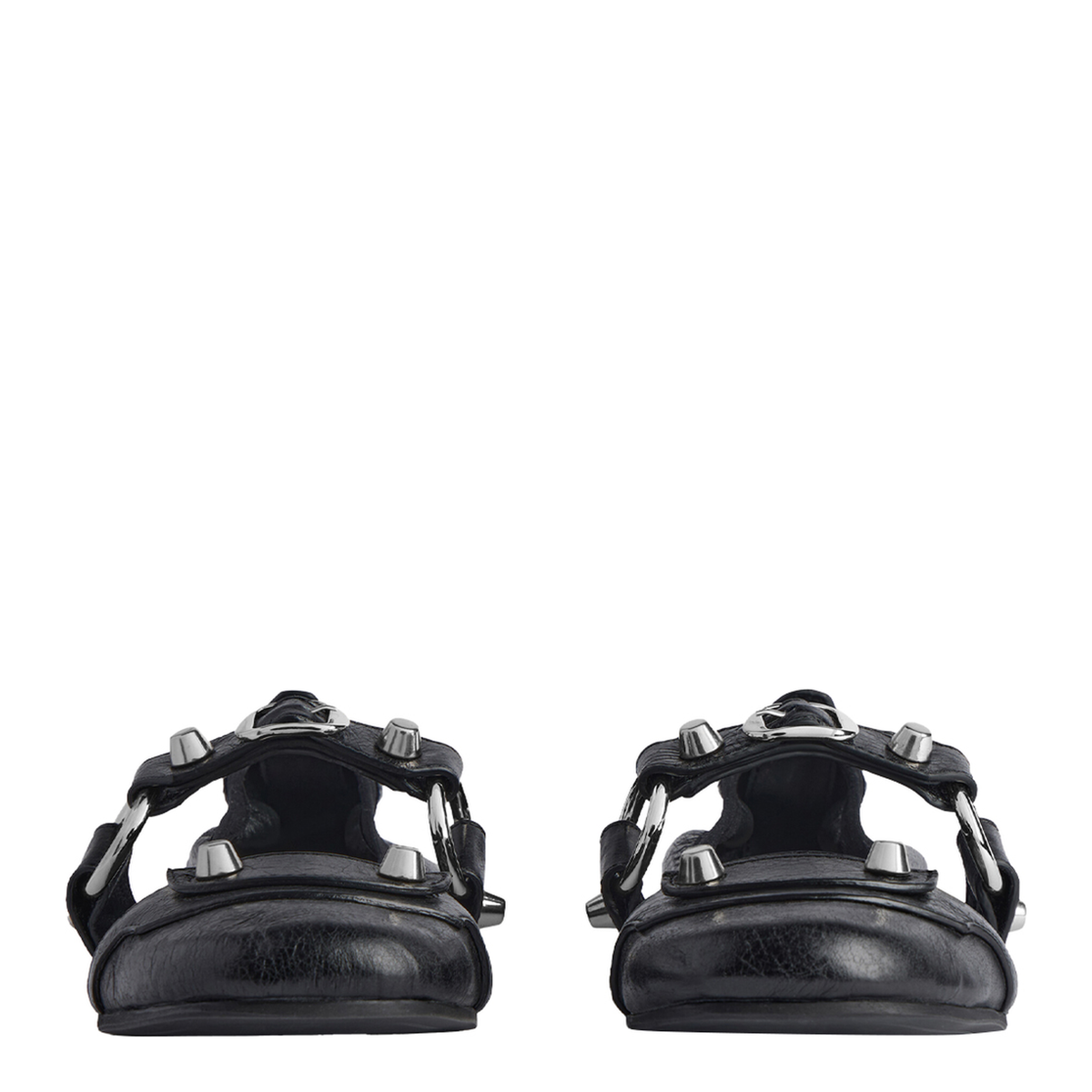 City Ballerina in Black/Silver - Image 4