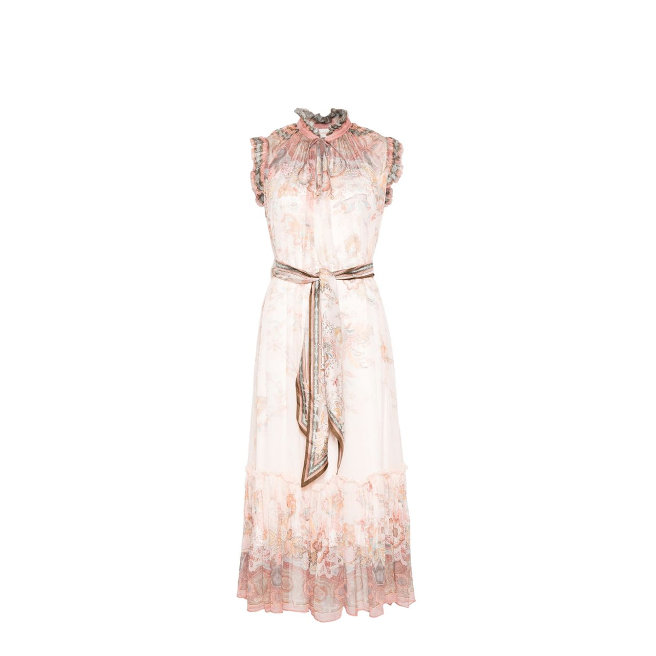 Alchemy Flutter Dress - Pink - Image 1