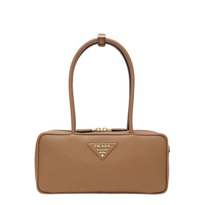 Medium Calfskin Handbags - Caramel - Image 1