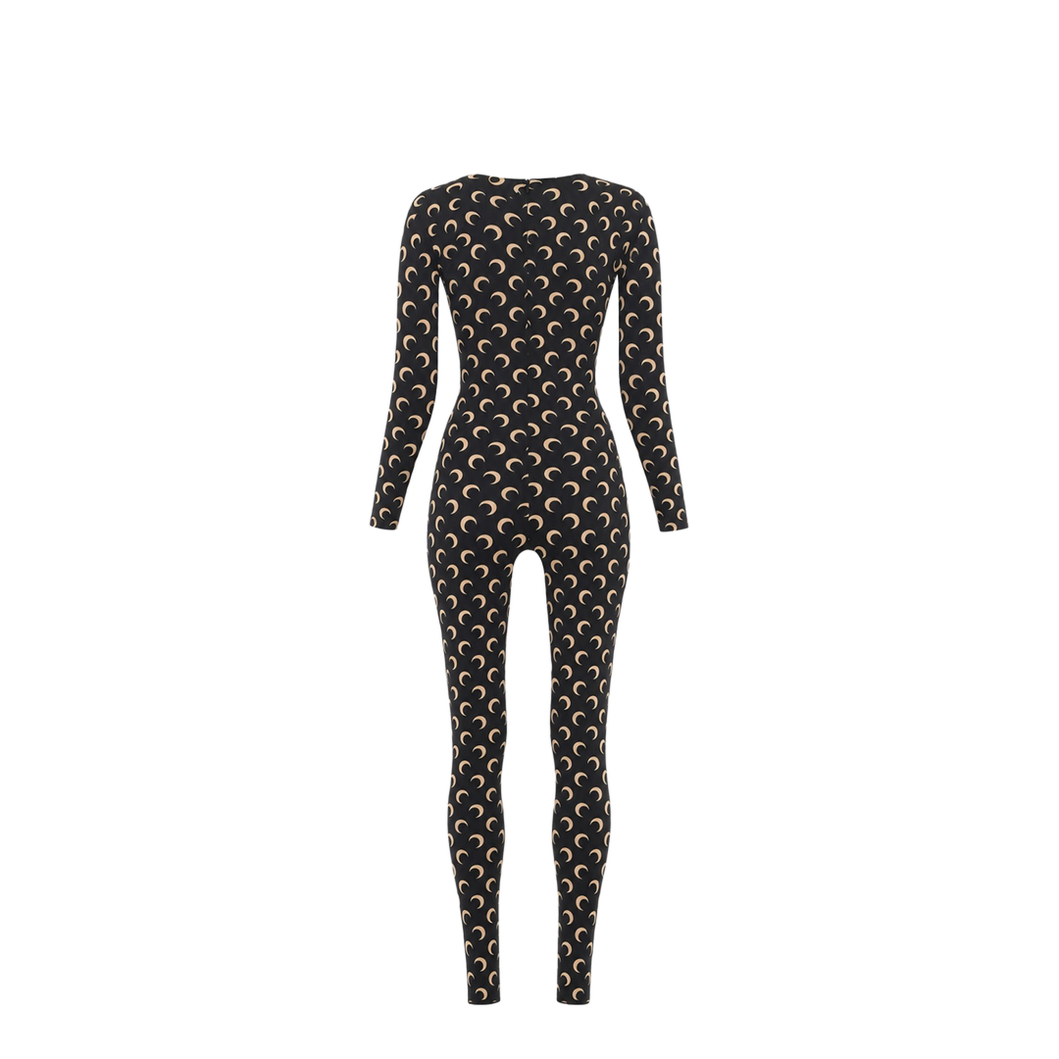 Moon Printed Catsuit - Black - Image 2