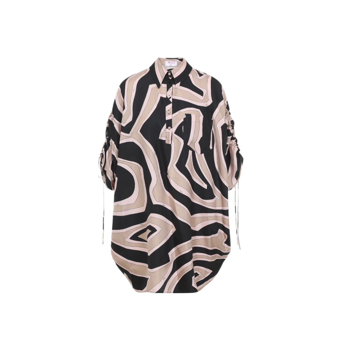 Silk Mini Dress - Image 2