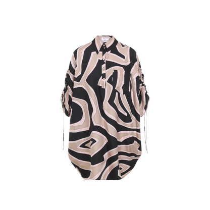 Silk Mini Dress - Image 2