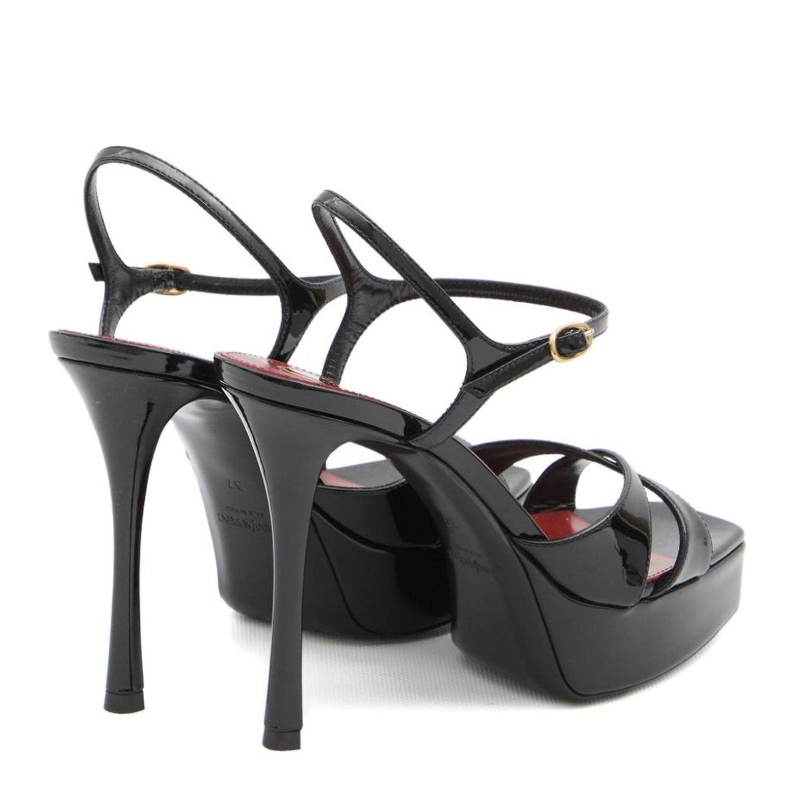 Debbie Platform Sandals in Patent Leather - Image 2