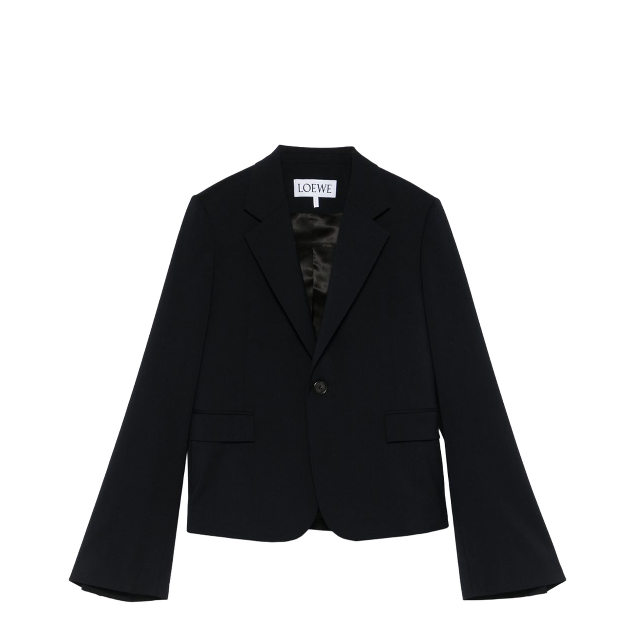Jacket in Wool Blue - Image 1