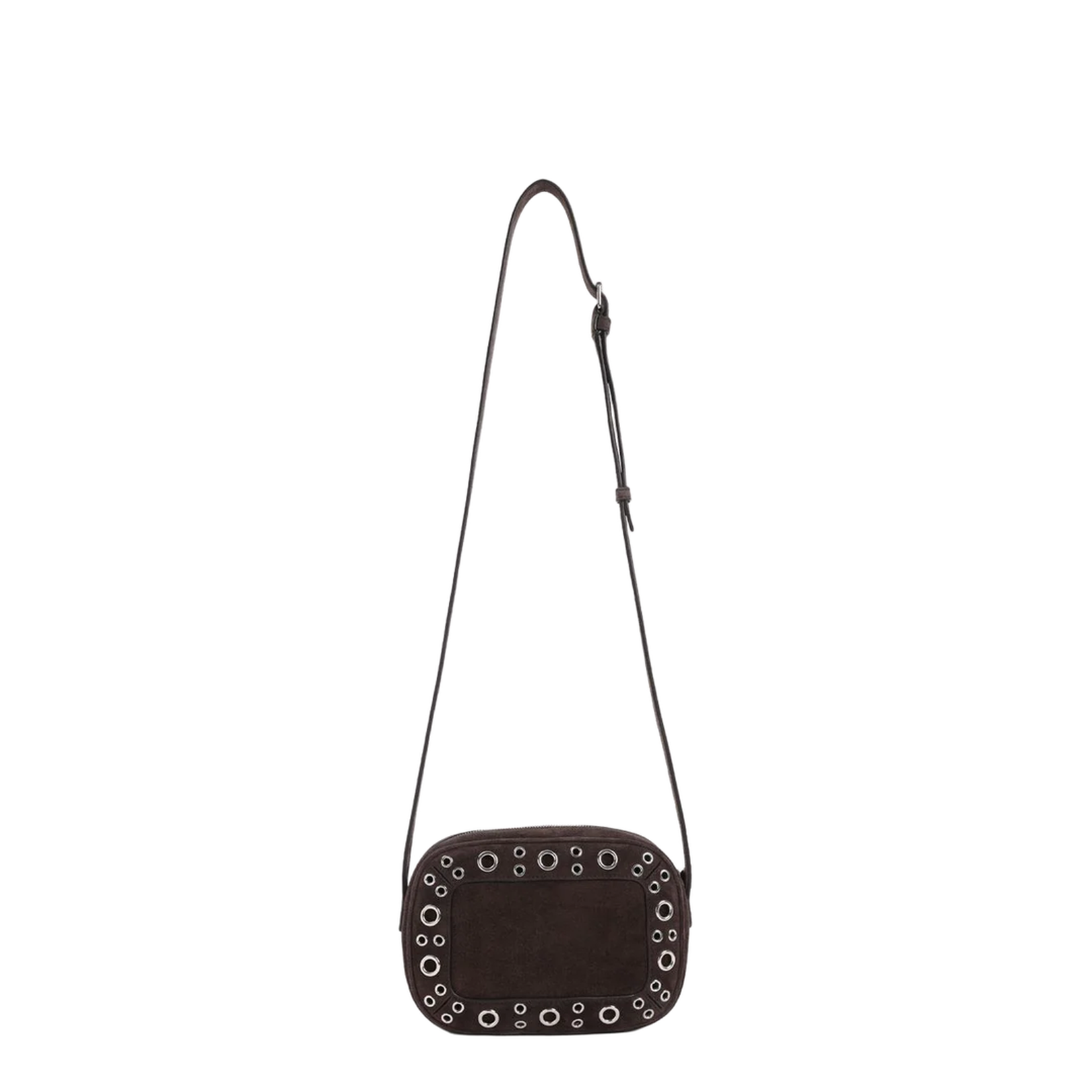 Nellcôte Suede Shoulder Bag Brown - Image 2