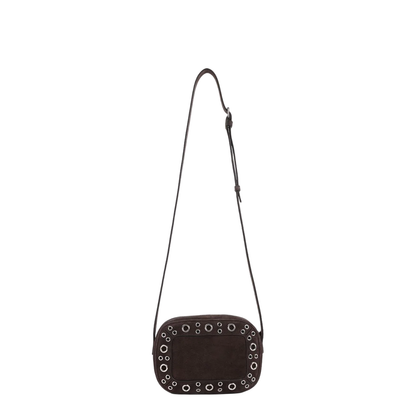 Nellcôte Suede Shoulder Bag Brown - Image 2