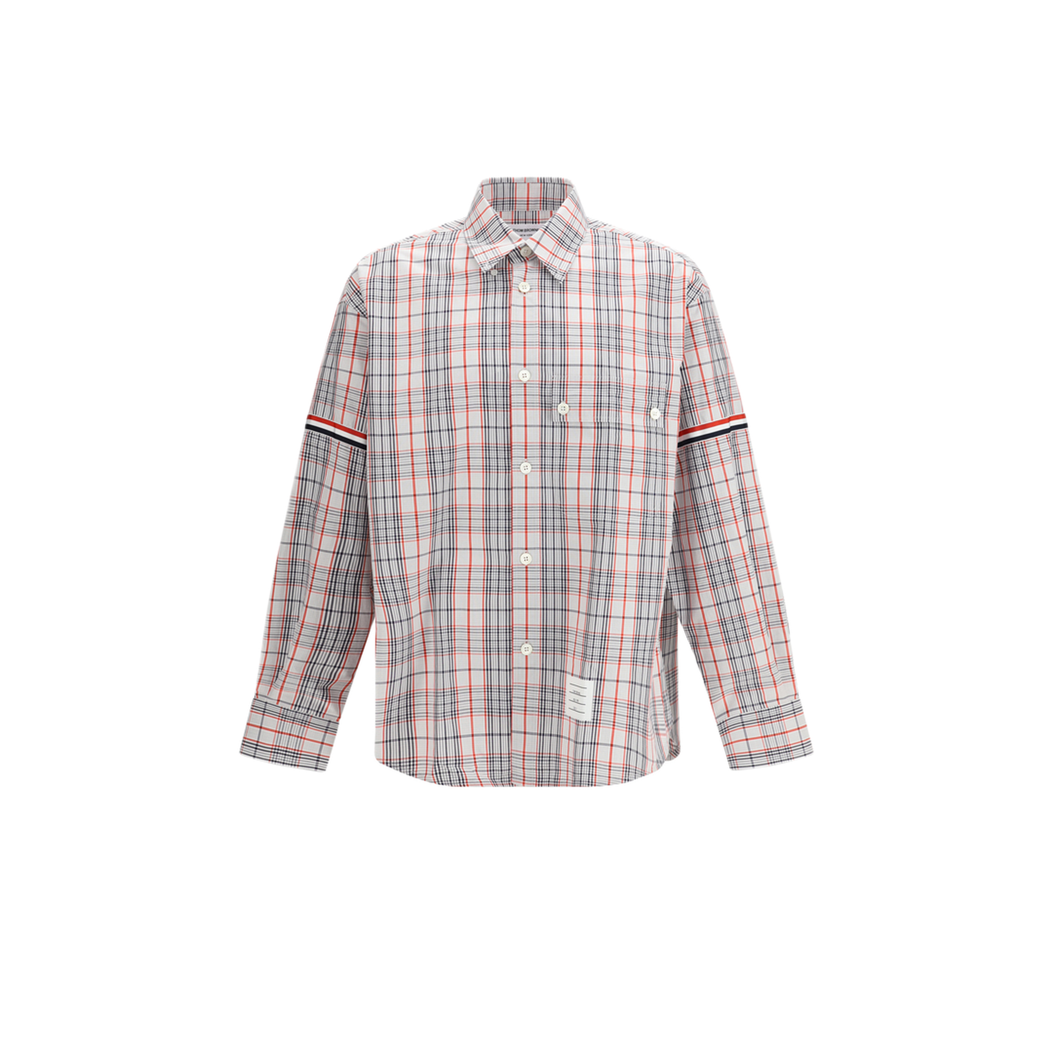 Check Shirt with Tartan Pattern - Image 1