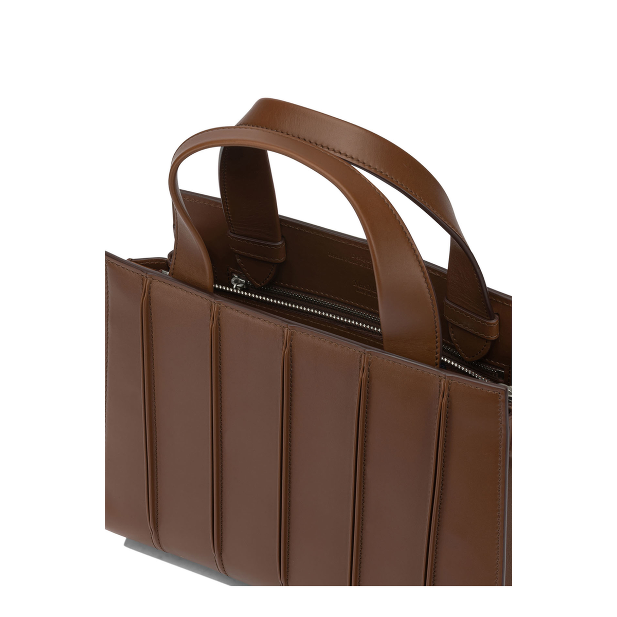 Whitney Medium Calfskin Handbag - Dark Brown - Image 5