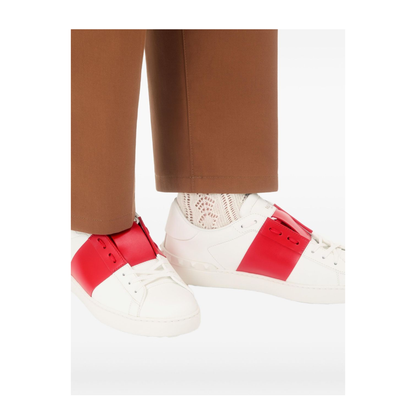 Open Leather Sneakers - Image 2