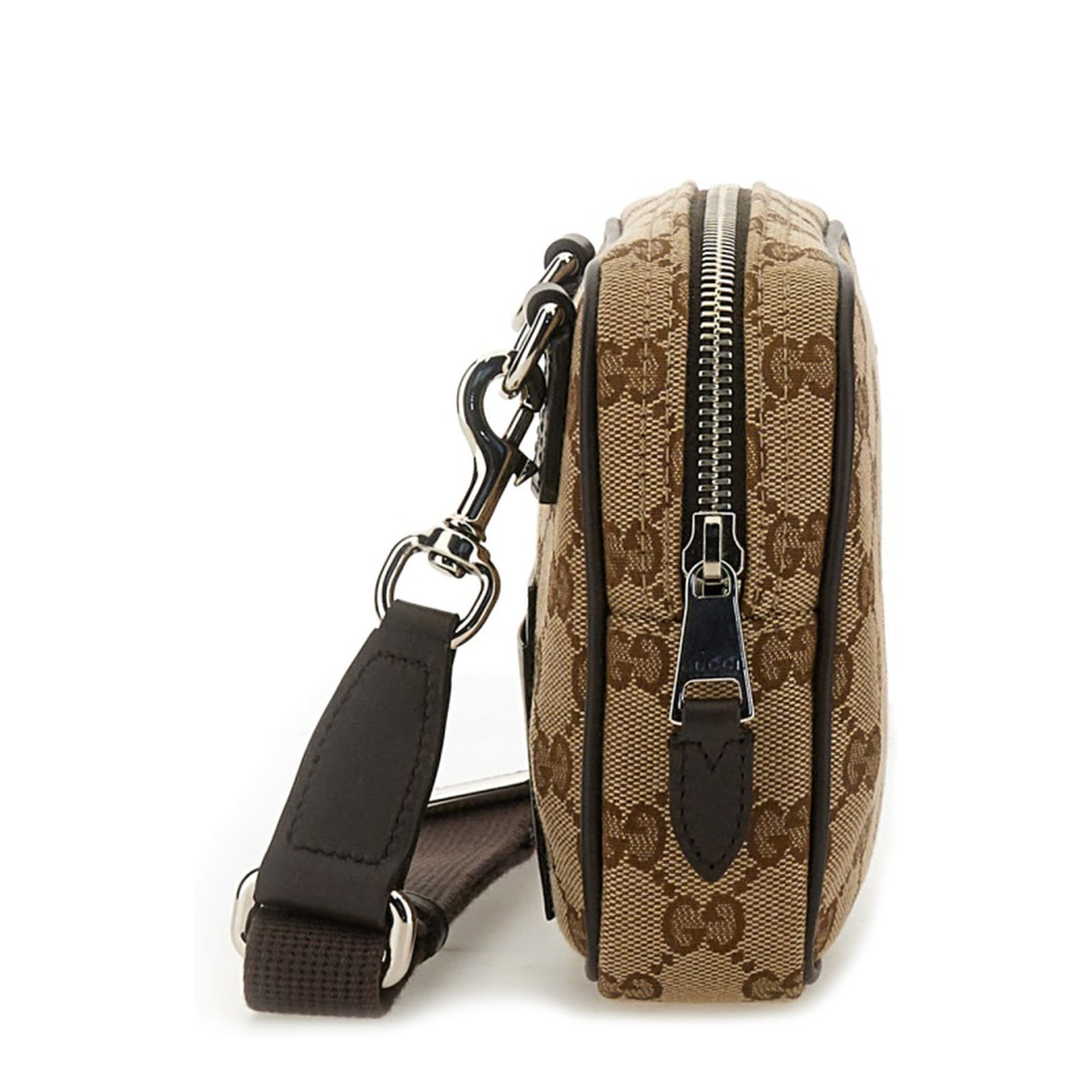 GG Canvas Mini Canvas Shoulder Bags - Beige - Image 4