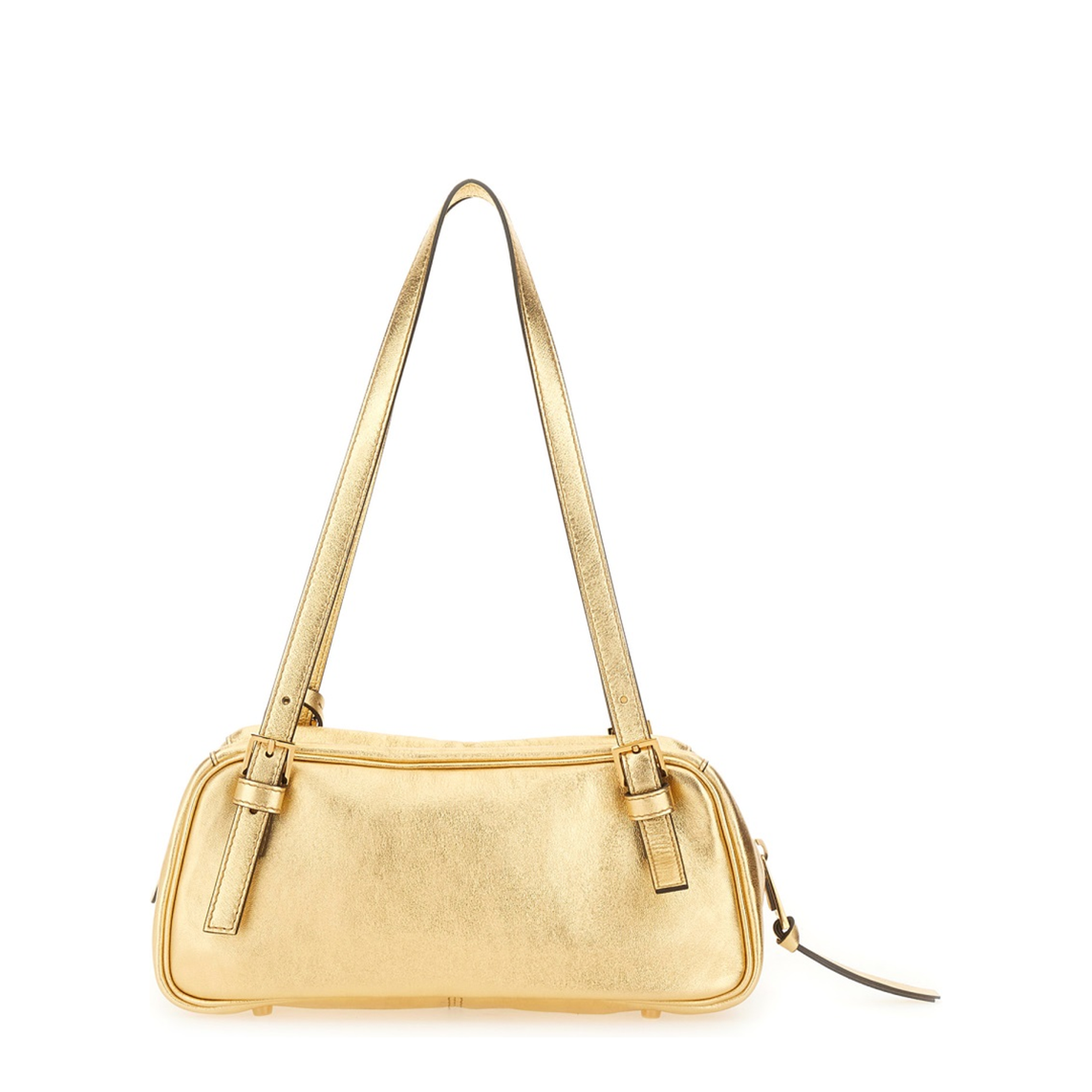 Gold-Tone Metallic Bag - Image 3