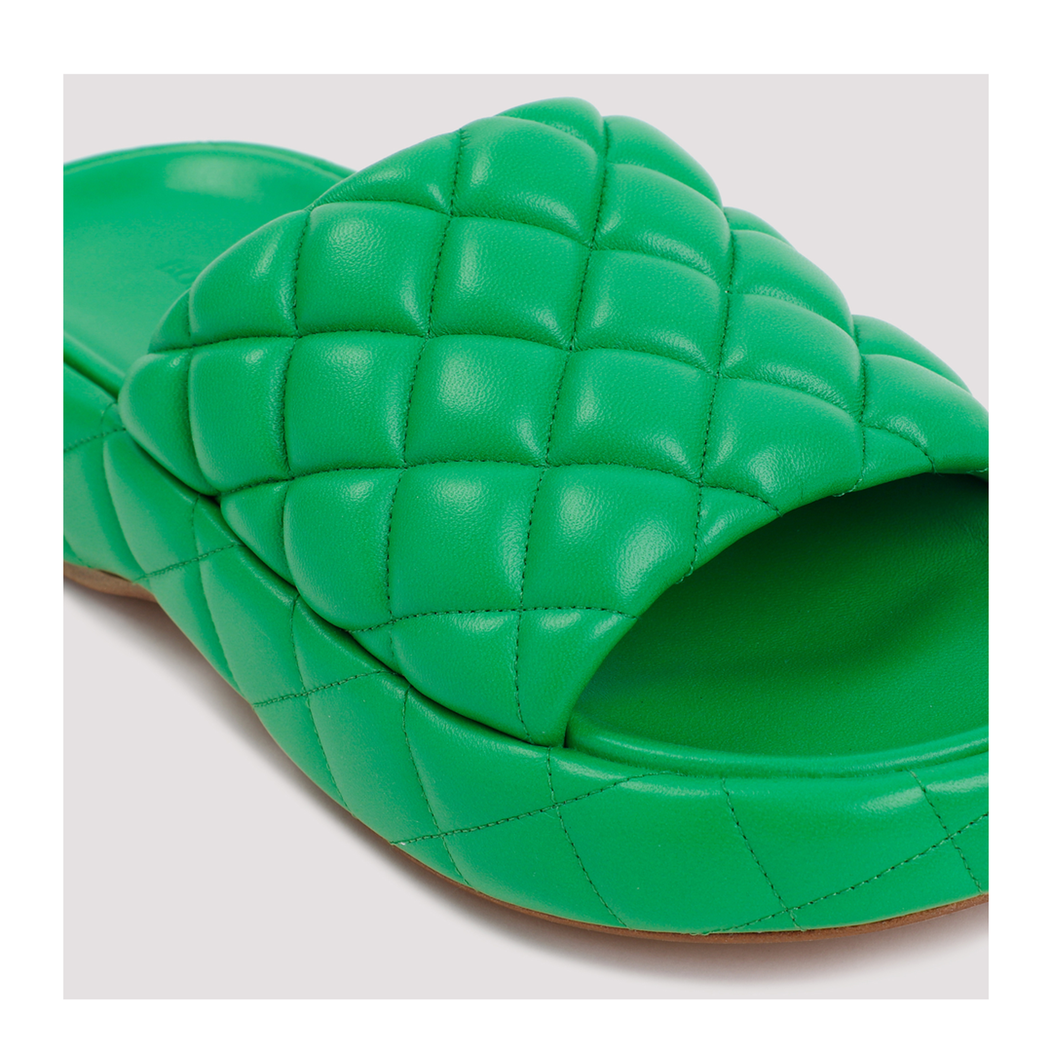Padded Leather Sandals - Image 6