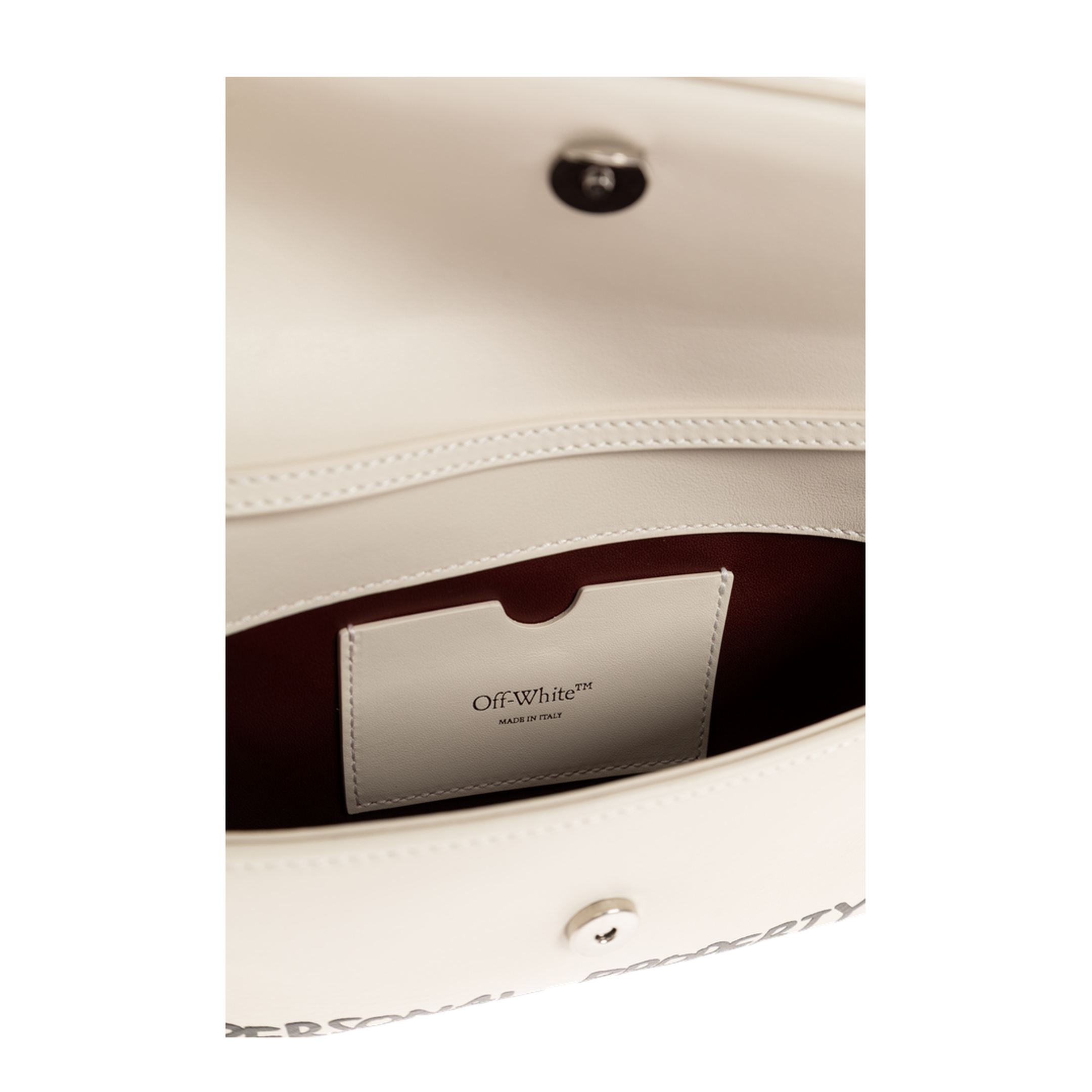 Jitney Calf Leather Shoulder Bag - Very Dark Brown - Image 5