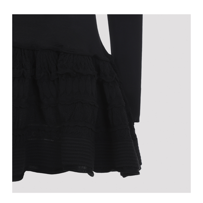 Ruffle Mini Dress - Image 5