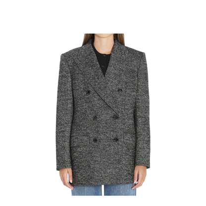 Double-breasted chevron jacket - Image 1