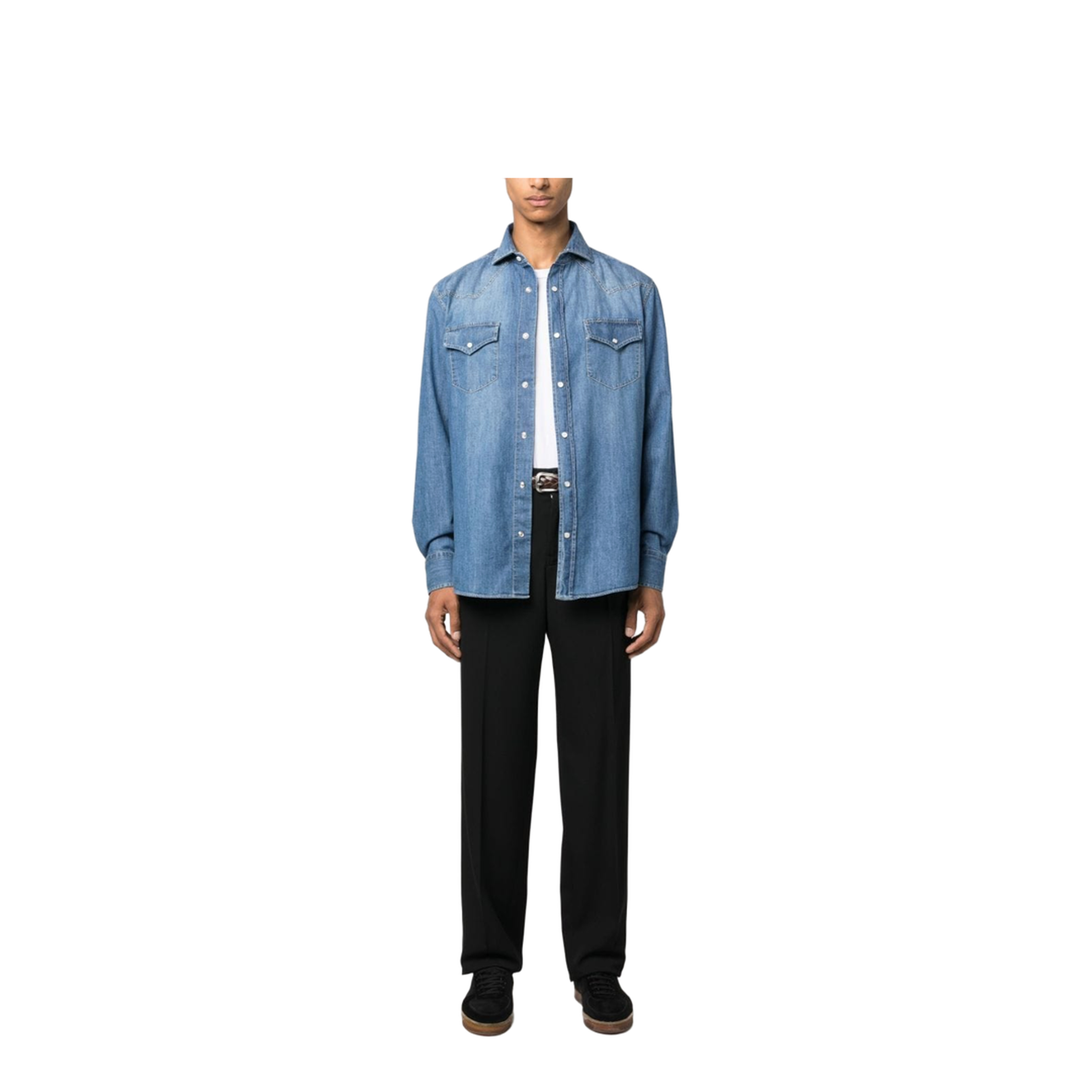 Lightweight Denim Shirt - Image 4