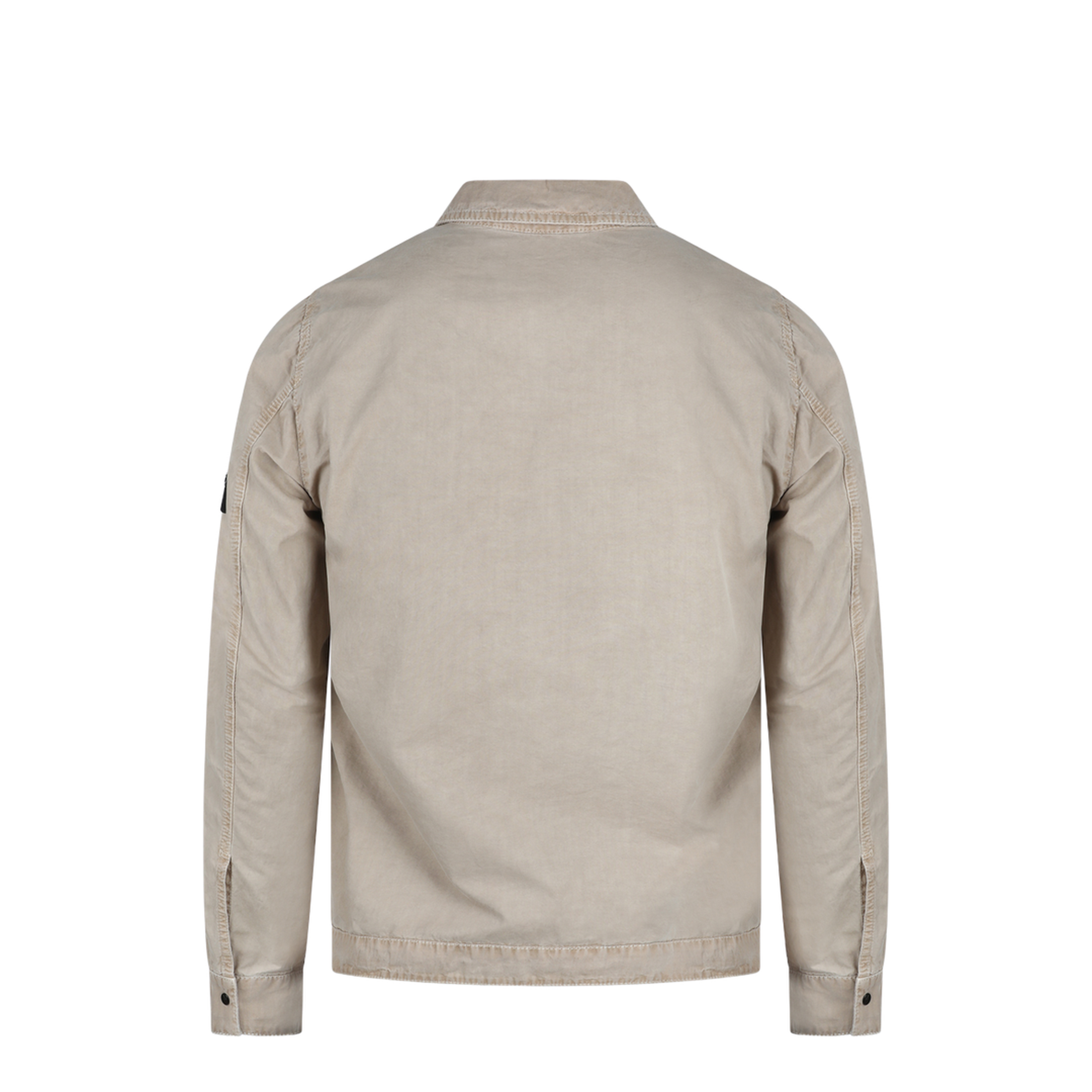 Brushed Organic Cotton Canvas Overshirt - Image 3
