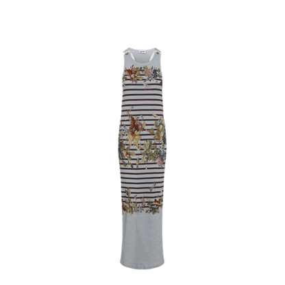 Mariniere Grape Long Dress - Image 1