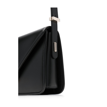 Garavani Black Leather Vlogo Shoulder Bag - Image 3