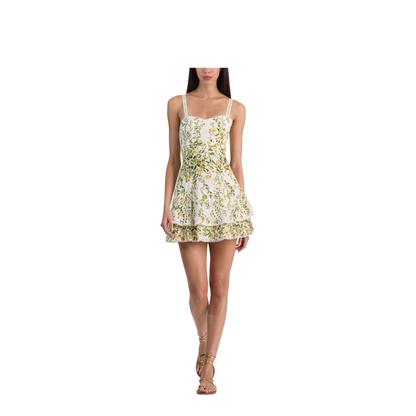 Meredith Sweetheart Mini Dress - Image 3