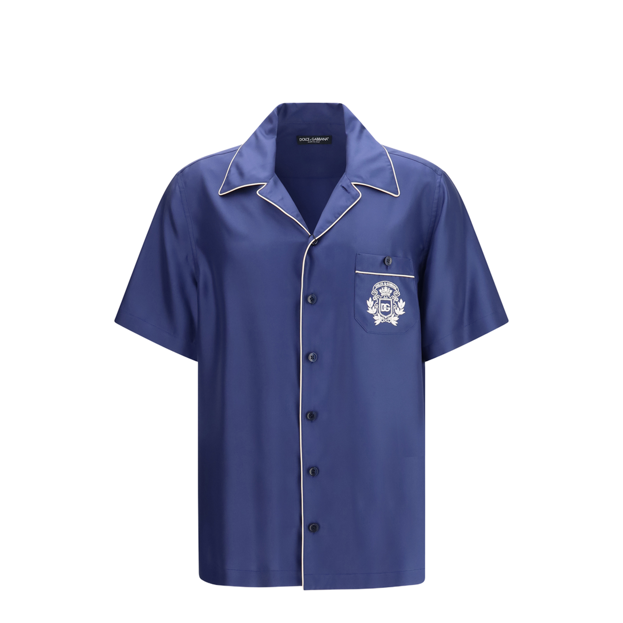 Hawaii Piping-Embroidered Shirt - Image 1