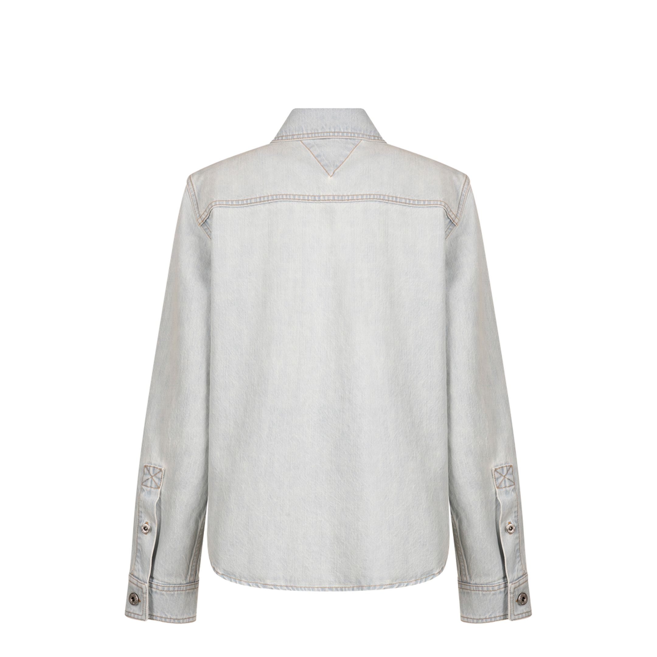 Extra Bleached Dirty Denim Shirt - Image 2
