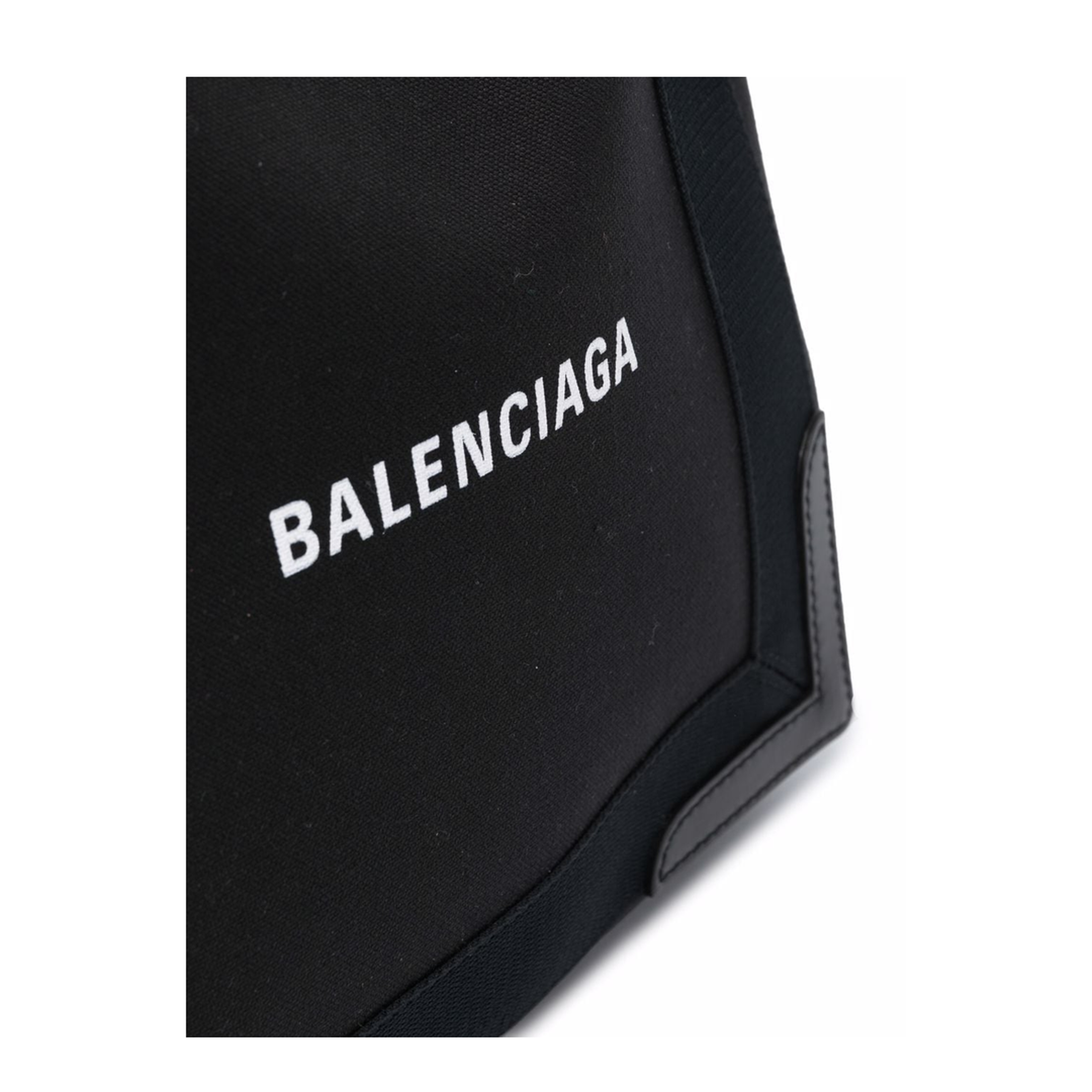 Cabas Small Top Handle Bag, silver hardware - Image 3