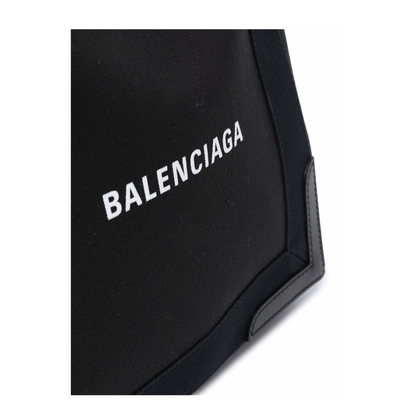 Cabas Small Top Handle Bag, silver hardware - Image 3