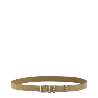 Rockstud Suede Belt - Image 1