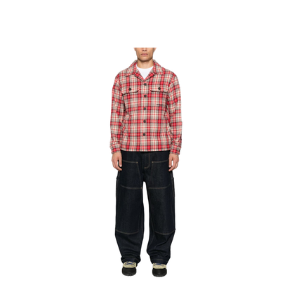 Oversized Shirt in Tartan Virgin-Wool Flannel - Image 2