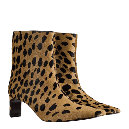 Ankle Boots in Printed Haircalf - Image 2