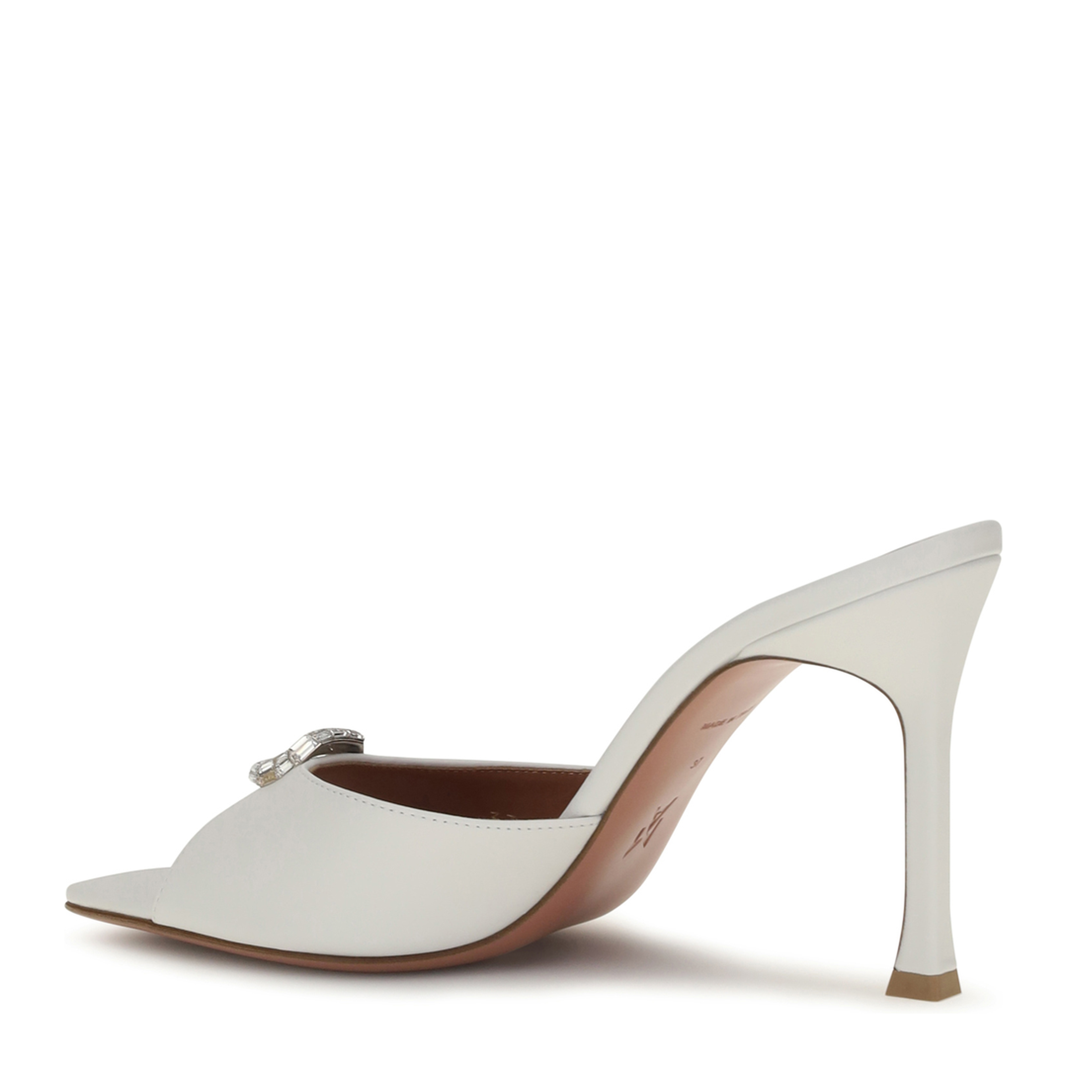 Camelia Leather Mule Sandals - Image 3