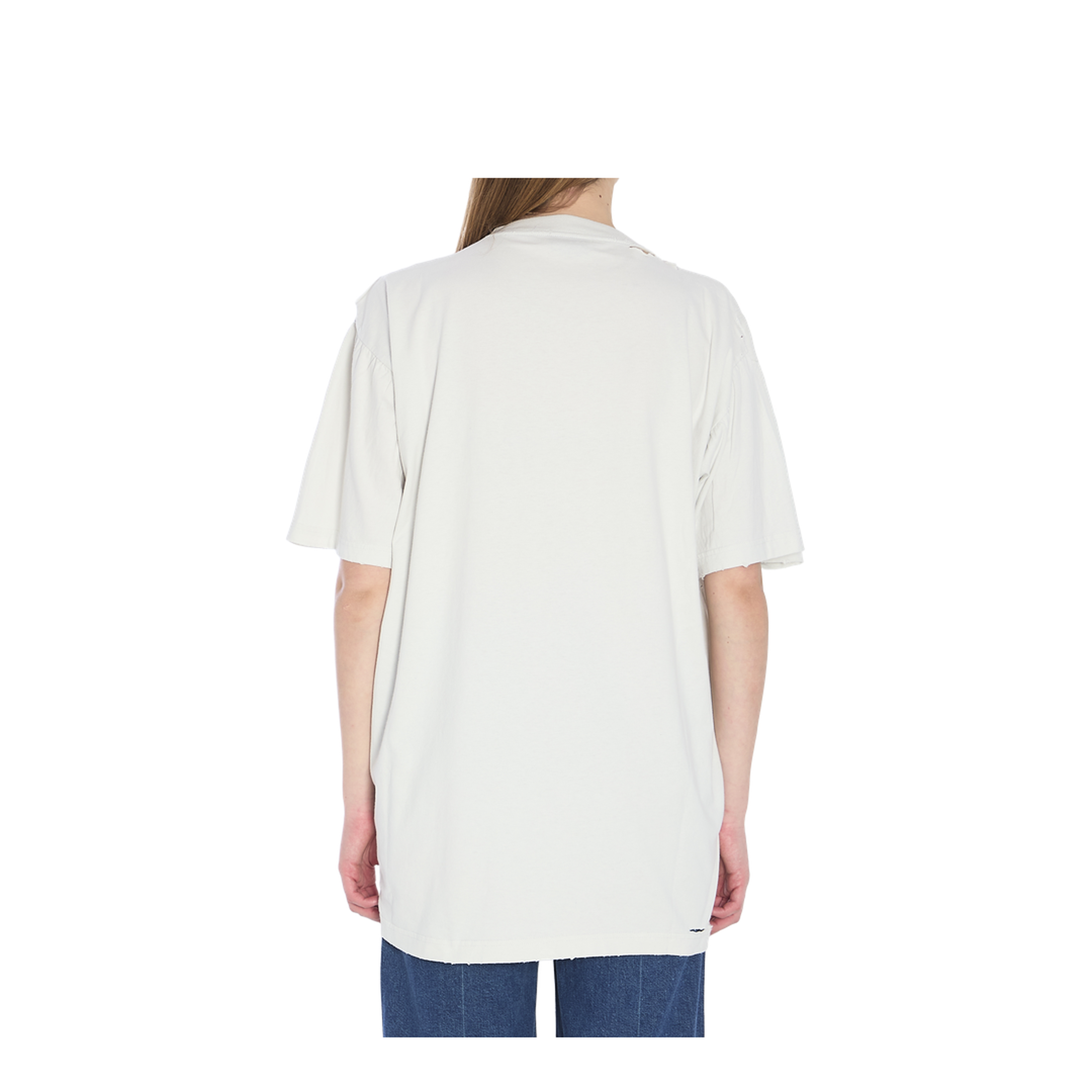Cotton T-shirt - White - Image 4