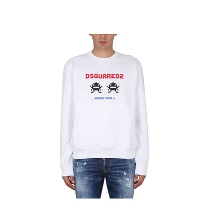 Sweatshirt with Logo Print - Image 1