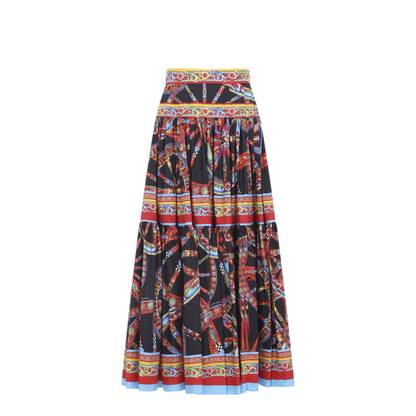 Popeline Midi Carretto Skirt - Image 2