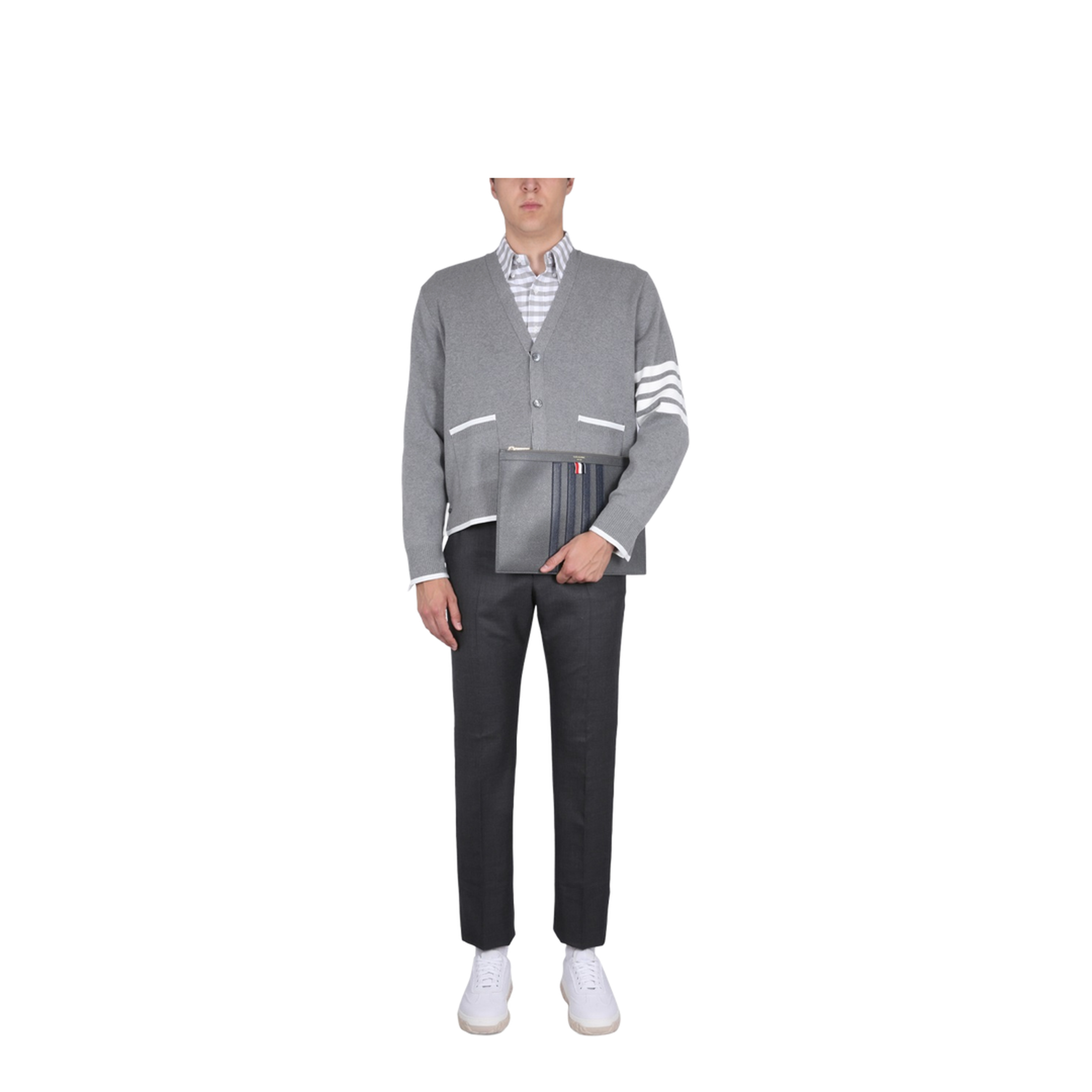 4Bar Stripe Cardigan - Image 2