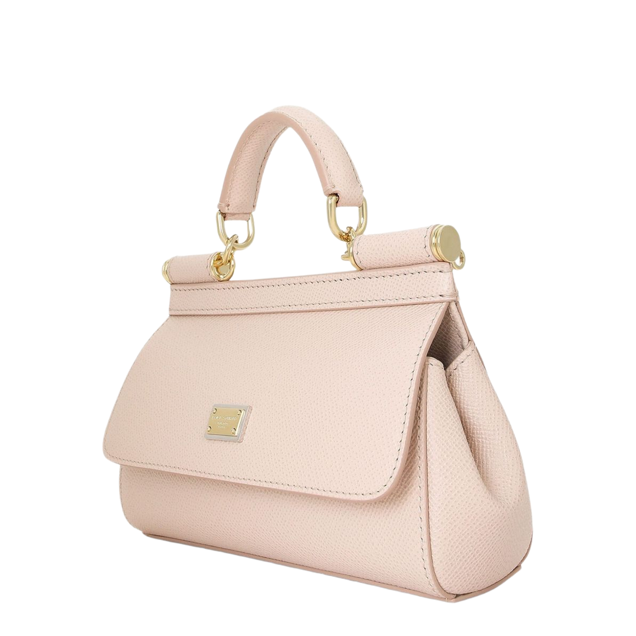 Sicily Mini Calfskin Handbag - Pink - Image 4