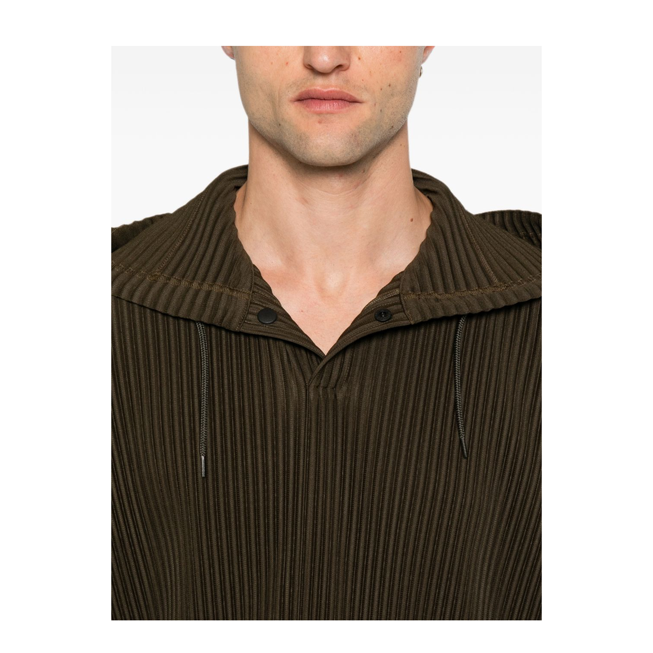 HOMME PLISSE' ISSEY MIYAKE T-shirts and Polos BROWN - Image 5