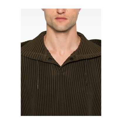 HOMME PLISSE' ISSEY MIYAKE T-shirts and Polos BROWN - Image 5