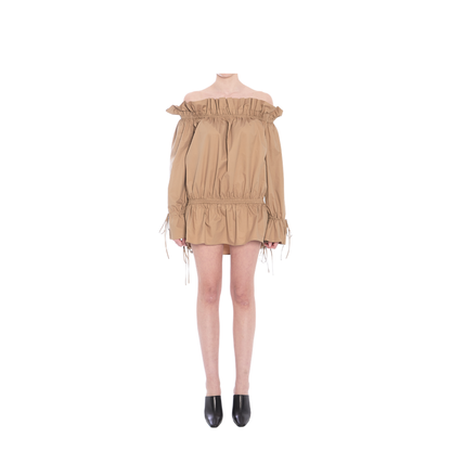 Ruched Mini Dress - Image 4