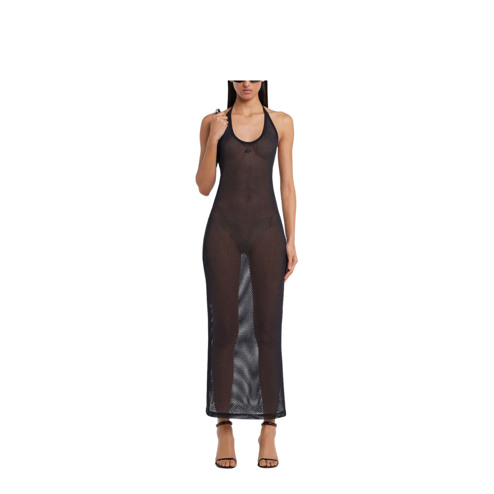 Holistic Mesh Long Dress - Image 3