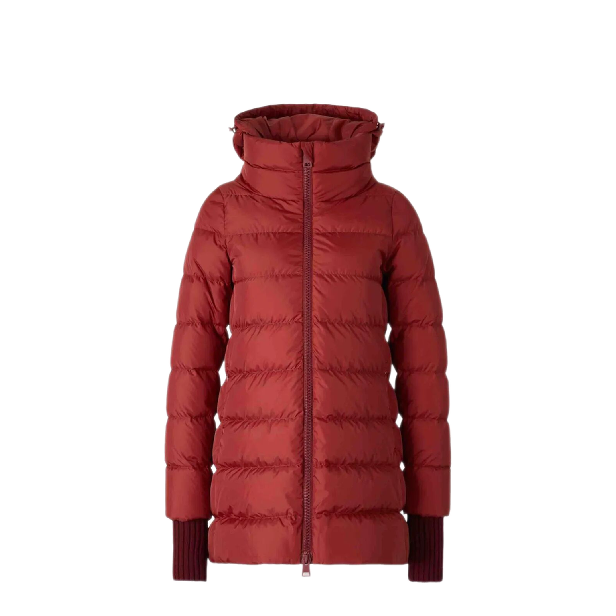 Hooded Zip-Up Padded Jacket - Image 1