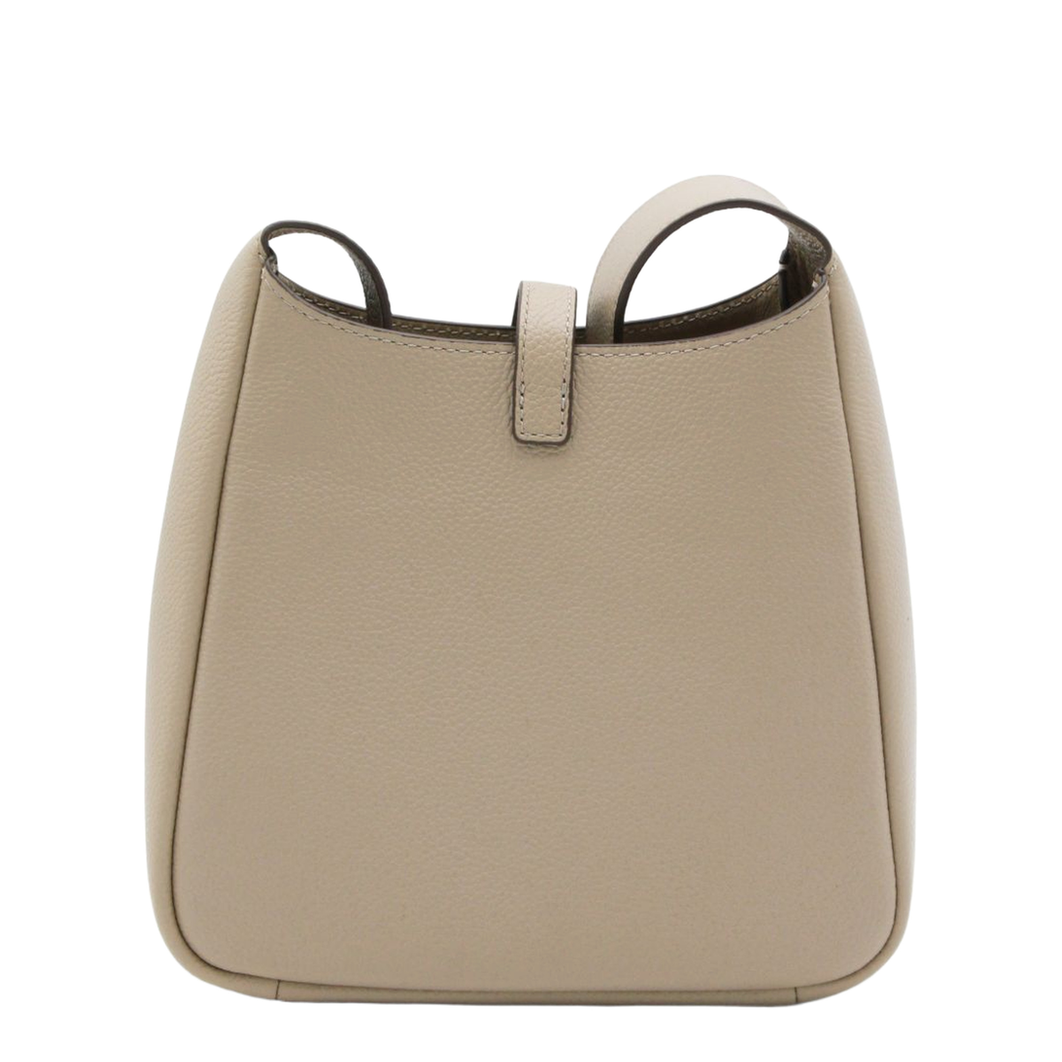 Miller Swing Medium Pebbled Leather Crossbody Bag - Soft Cement - Image 4