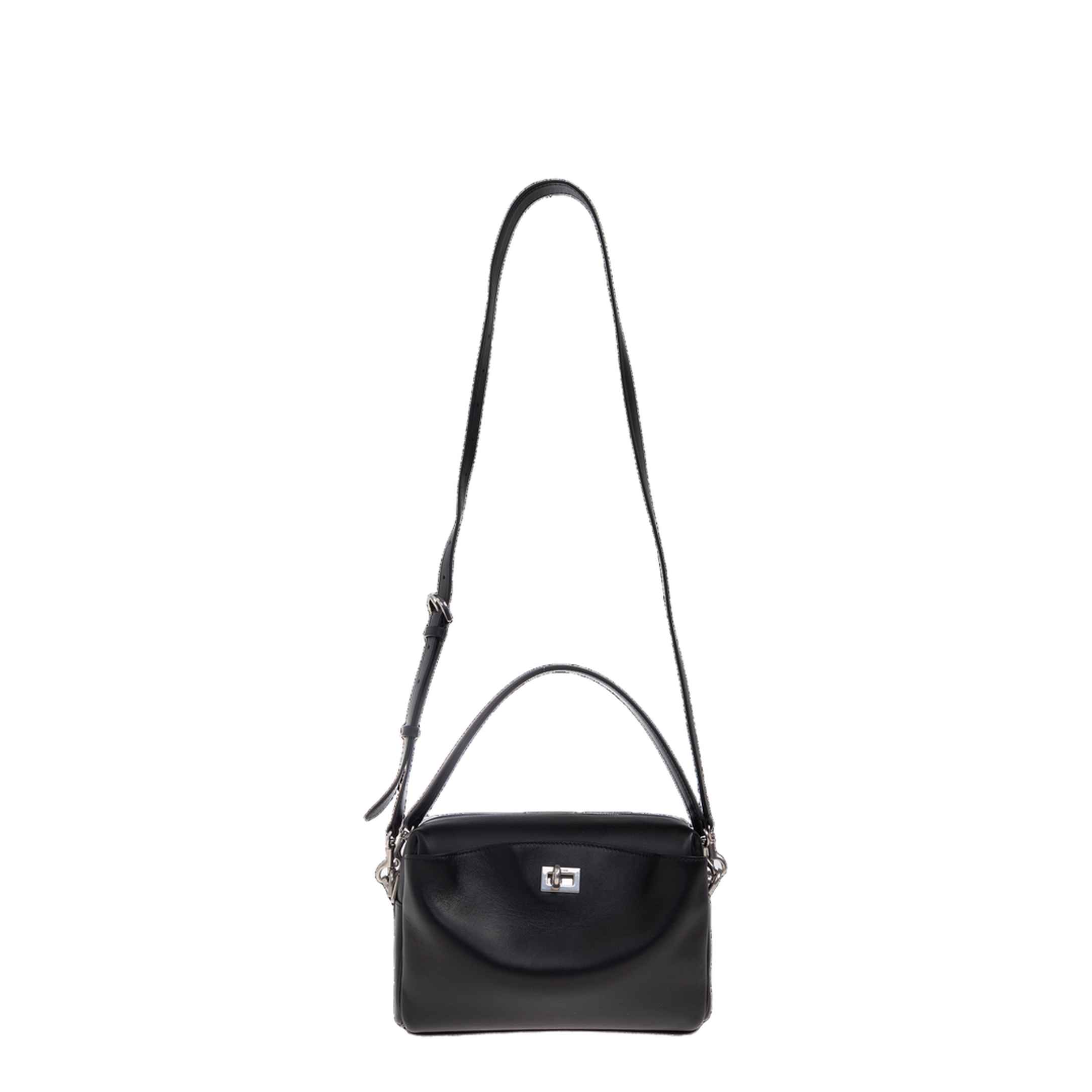 Black Leather Rodeo Handbag - Image 2