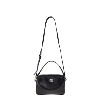 Black Leather Rodeo Handbag - Image 2