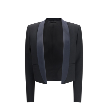 Cropped Single-Breasted Jacket - Image 1