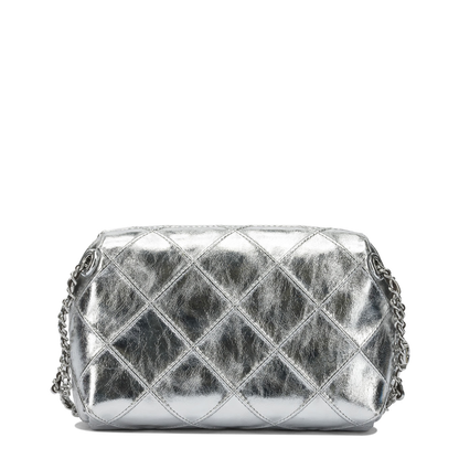 Fleming Metallic Leather Crossbody - Metallic Gold - Image 3