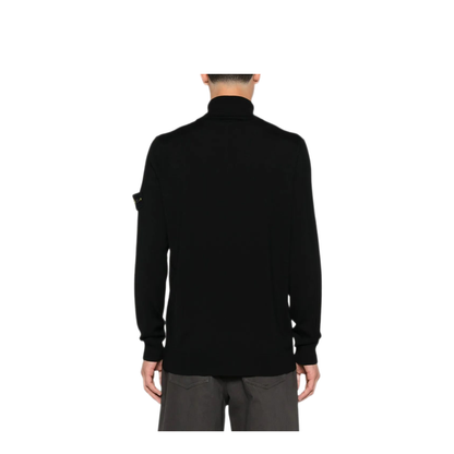 Ribbed Wool Turtleneck Sweater - Image 9