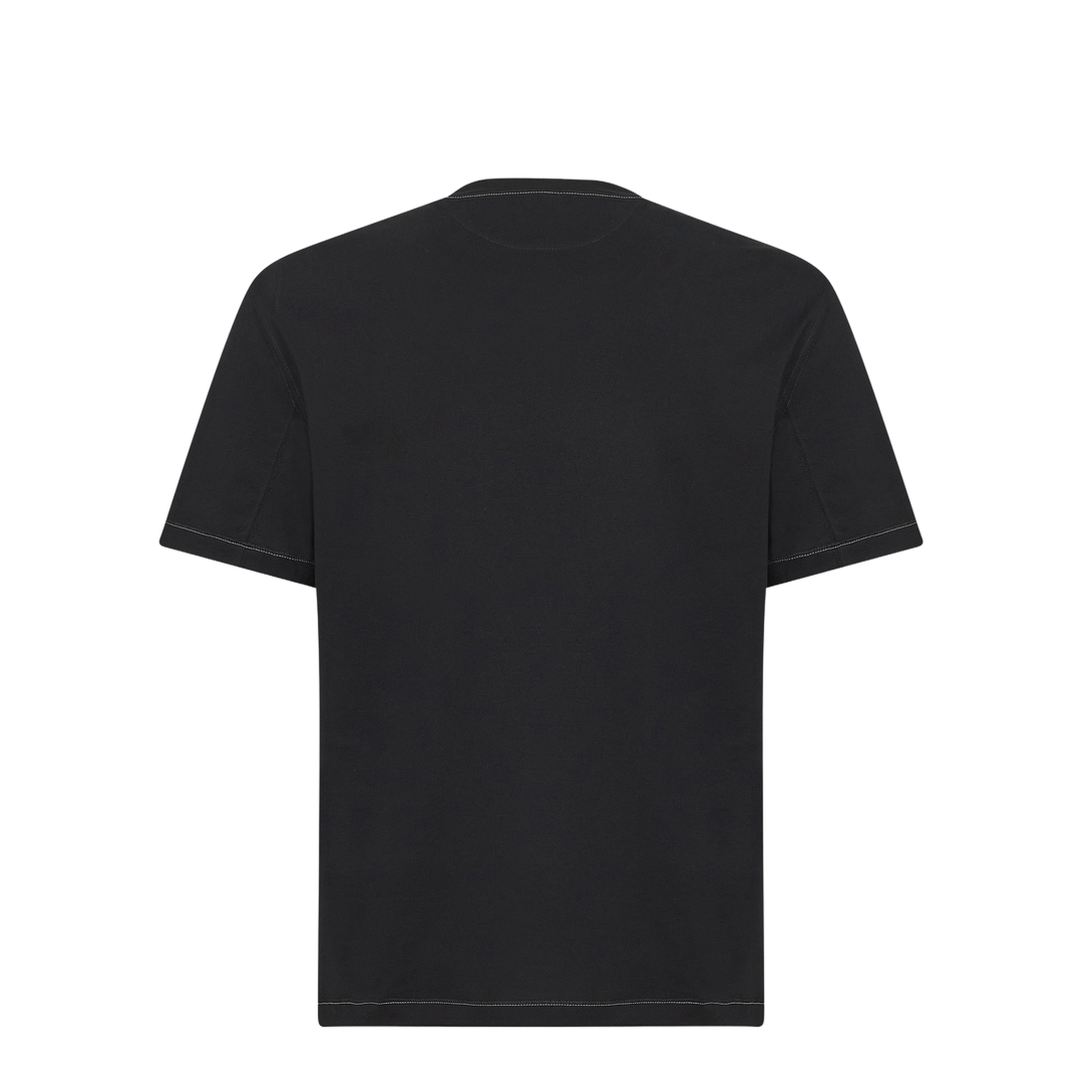 Logo Cotton T-shirt Black - Image 1