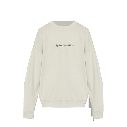 Sweatshirt with Embroidered Logo - Image 1